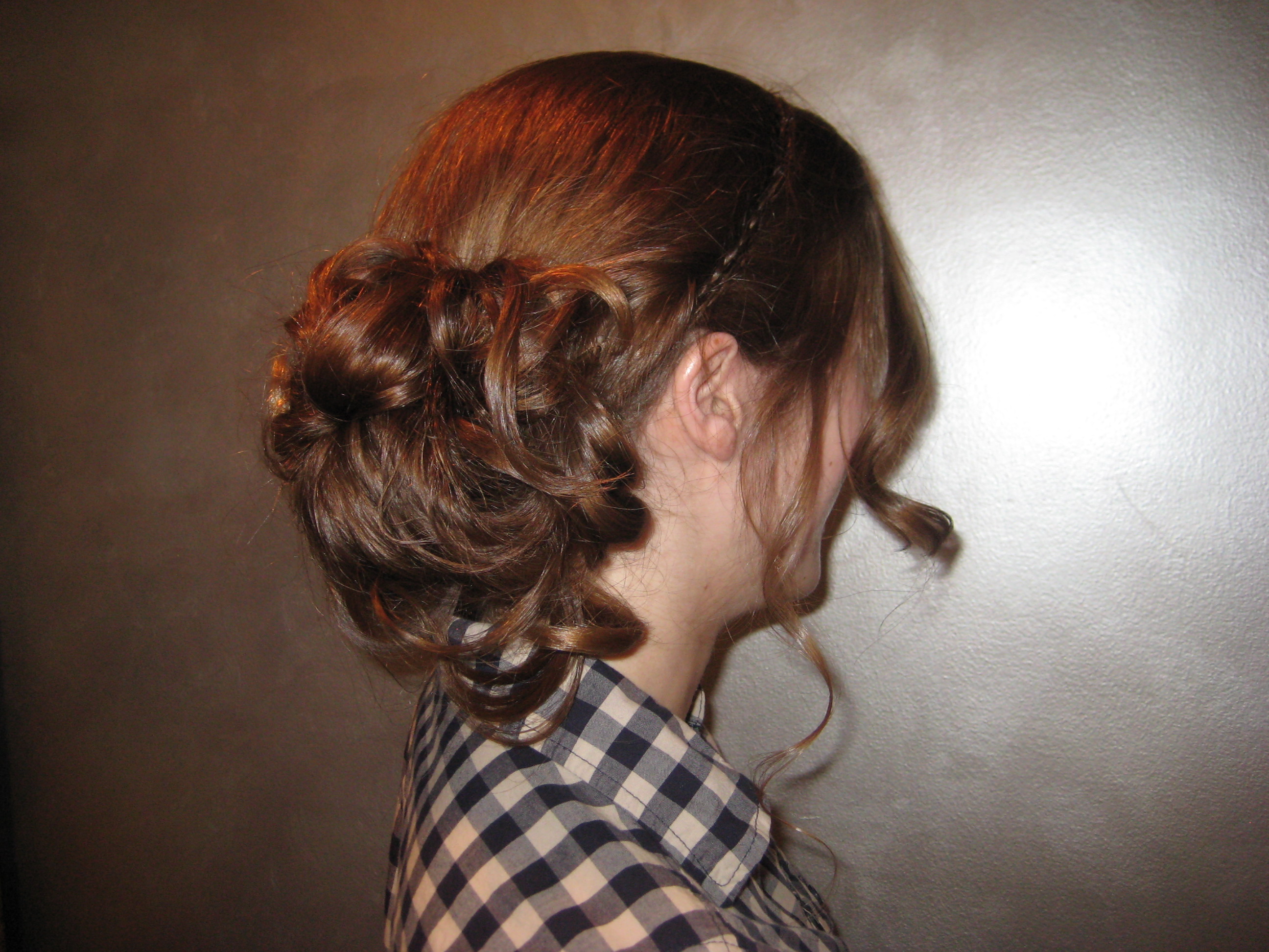 Finished salon look